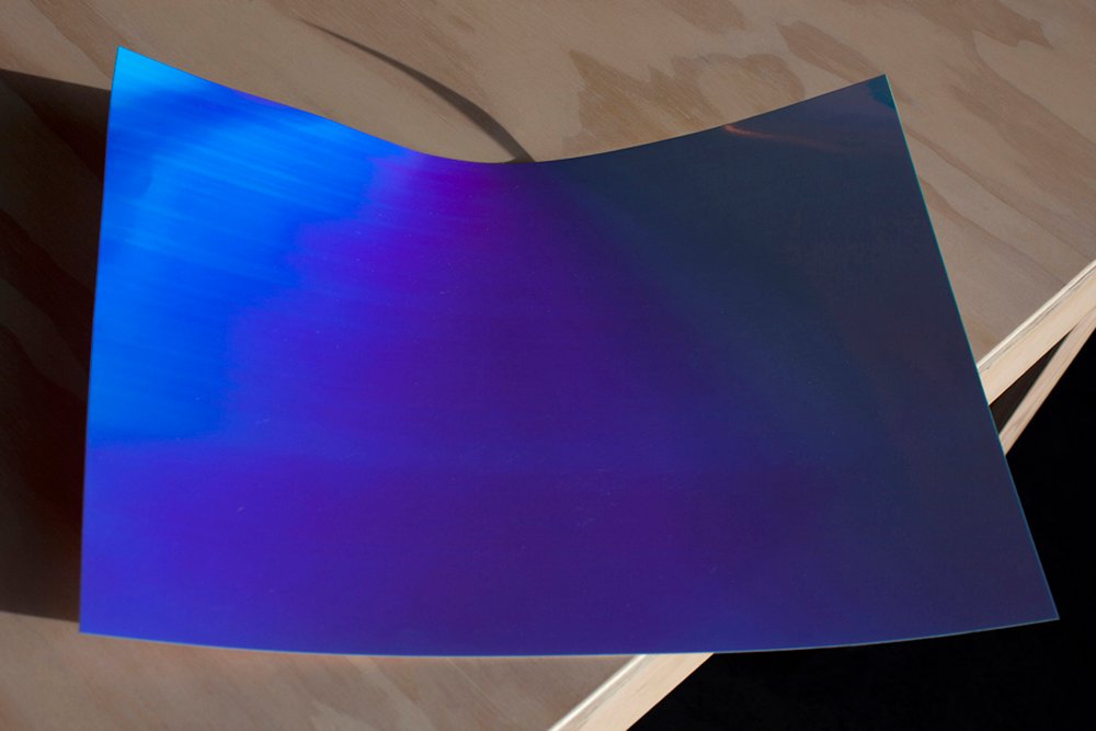 Sheet -  Blue turning Purple, 2013
